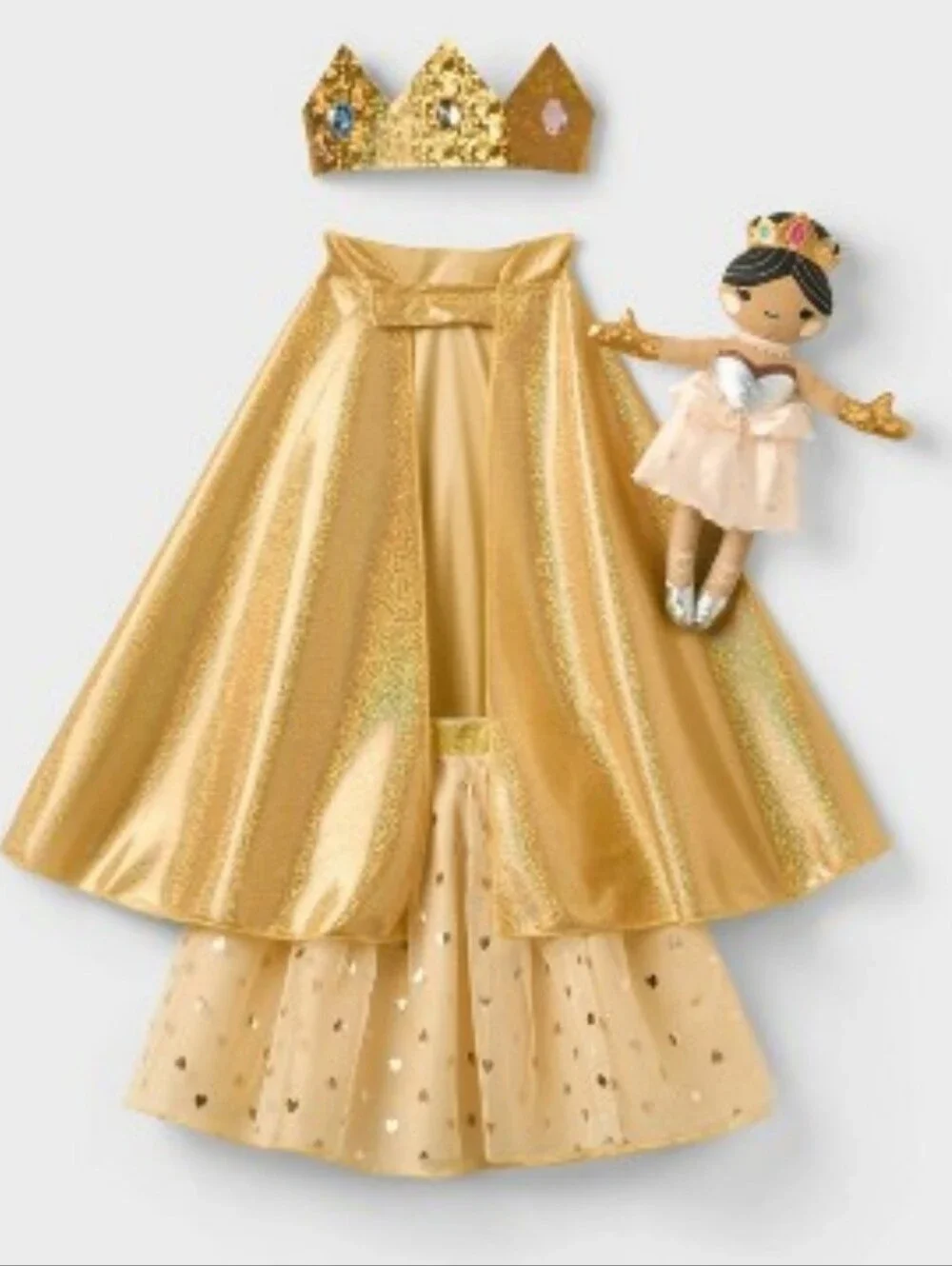 Royal Dress Up Costume w/ Doll